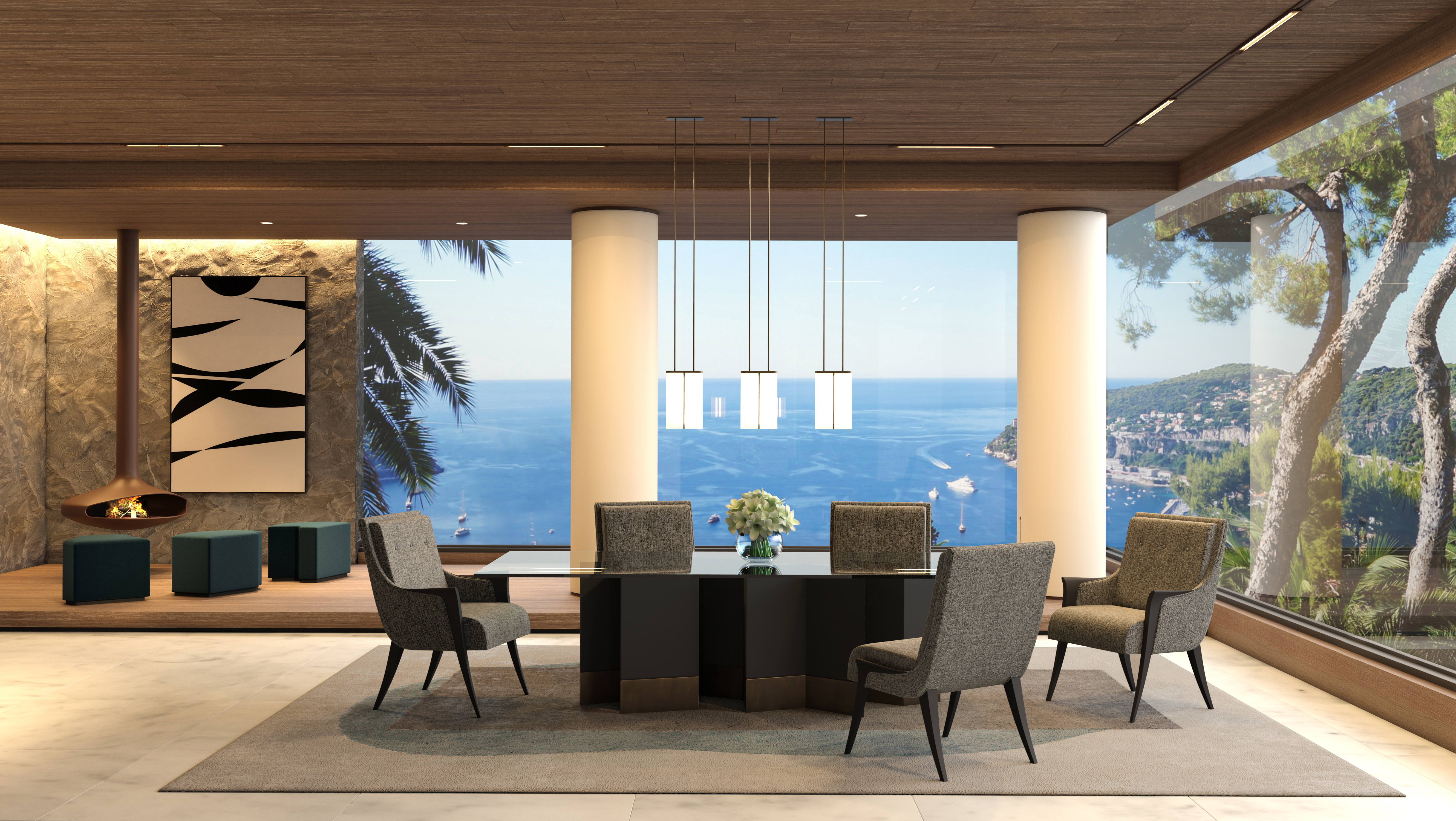 The Modern Allure of a La Belle Vie Collection Dining Space