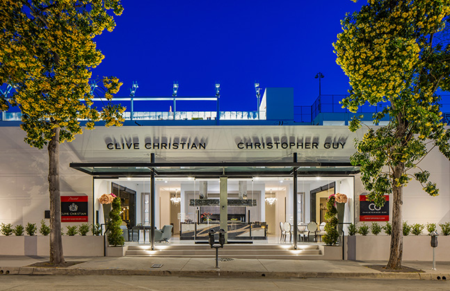 Christopher Guy Showroom in West Hollywood, USA